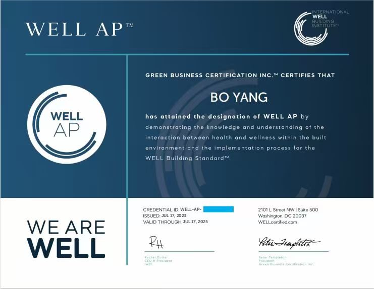 WELL AP 证书样例